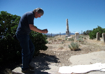 Nevada Gold Hill Recording memorials